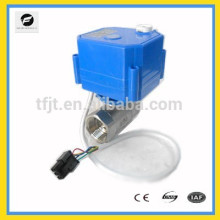 CWX25S 2-way Electric operated valve with manual override and connector for PLC and water leaking detector